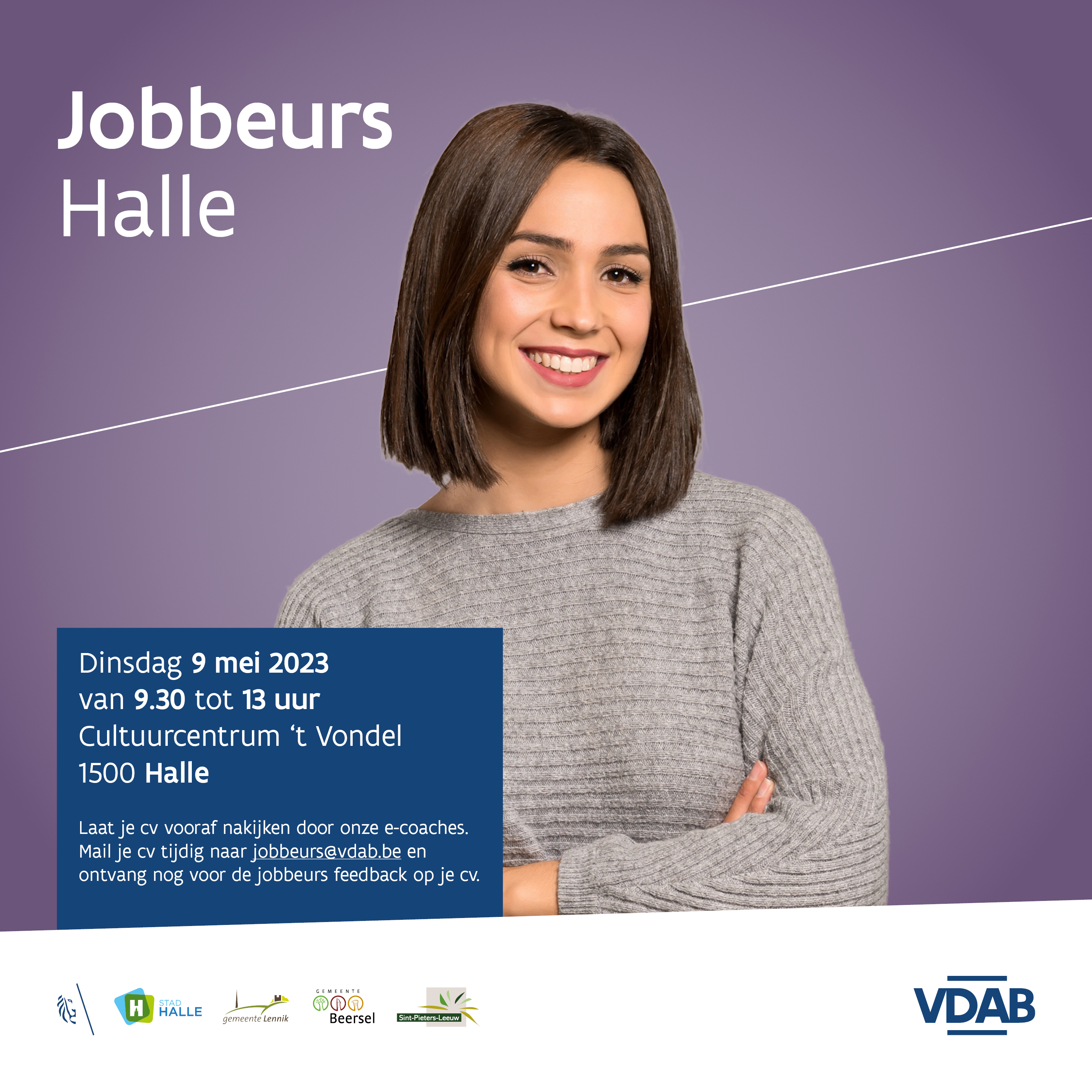 VDAB Jobbeurs Halle Social Media 1440x1440px 202303